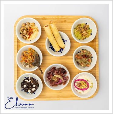 Planche de mezzés veggies